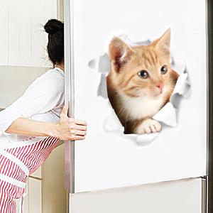 超リアル☆3D 猫ステッカー 騙し絵 トリック...の詳細画像4