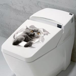 超リアル☆3D 猫ステッカー 騙し絵 トリック...の詳細画像3