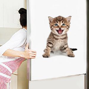 超リアル☆3D 猫ステッカー 騙し絵 トリック...の詳細画像1
