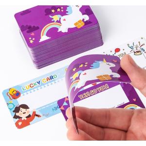20枚set 自分で作る スクラッチカード 書...の詳細画像2