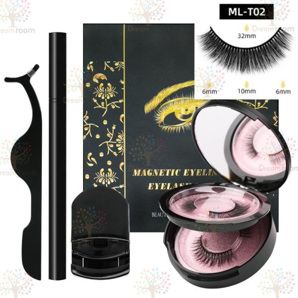 接着剤不要☆アイライナーを描いてつけるだけ 新世代 magic つけまつげ セット 専用ライナー付 ...