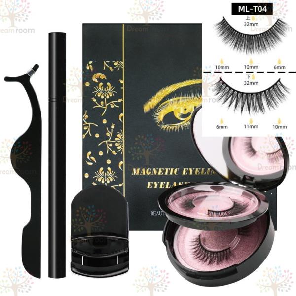 接着剤不要☆アイライナーを描いてつけるだけ 新世代 magic つけまつげ セット 専用ライナー付 ...