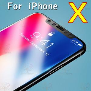iphoneX / XS 9H ガラスフィルム 飛散防止 指紋防止 気泡ゼロ 高透過率 フィルム