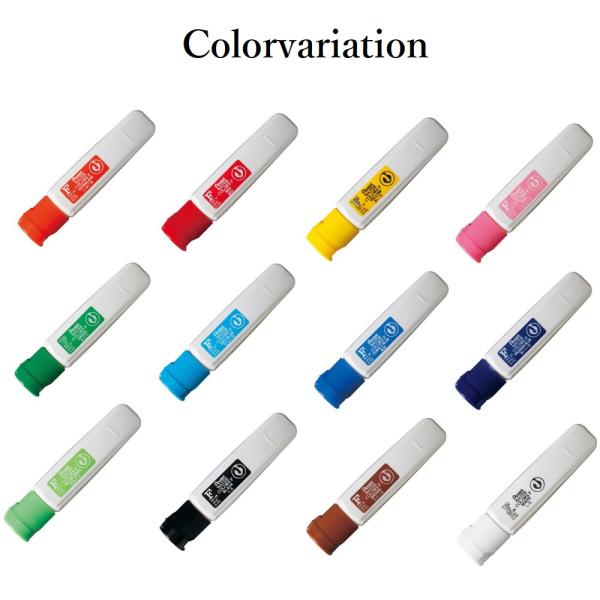 ぺんてる ワンタッチ エフ水彩 ポリチューブ入り 単色 12ml 絵具 絵の具 えのぐ 単品売り 白...
