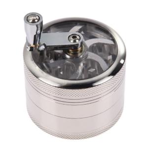 グラインダー クランク シルバー 銀 喫煙具 タバコ グリグリ