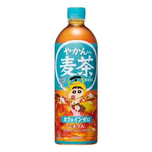 コカ・コーラ やかんの麦茶 from 爽健美茶 650mlPET×24本