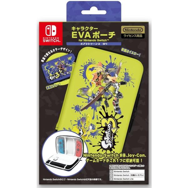 【任天堂ライセンス商品】SWITCH/SWITCH有機ELモデル用キャラクターEVAポーチ for ...