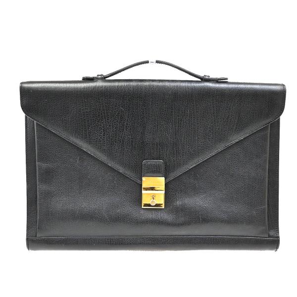 BALLY バリー ビジネスバッグ ハンドバッグ ブラック レザー 01BS297