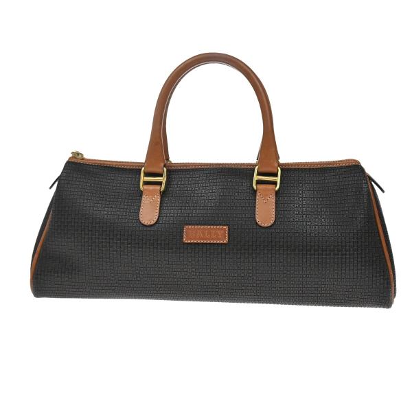 BALLY バリー ハンドバッグ レザー ブラック 08BS279