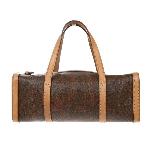 ETRO エトロ ハンドバッグ ペイズリー 柄 レザー 07BS318