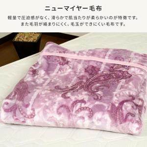 西川 毛布 なめらかソフトタッチ ニューマイヤ...の詳細画像2