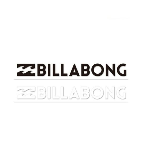 BILLABONG W220mm ステッカー STICKERS カッティング B00S11 BLK ...