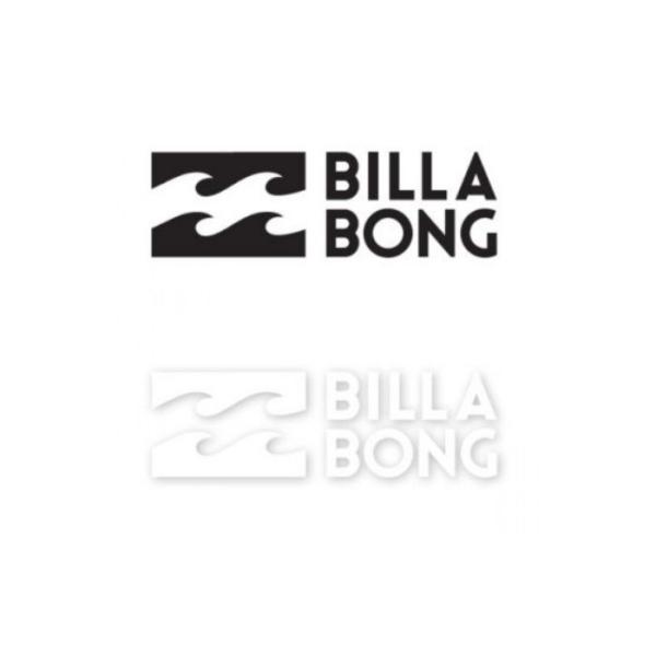 BILLABONG W120mm ステッカー STICKERS カッティング B00S13 BLK ...