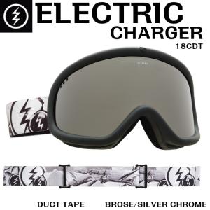 ELECTRIC 17-18 CHARGER DUCT TAPE　18CDT　エレクトリック　チャージャー　ゴーグル　Goggle　BROSE/SILVER CHROME BROSEレンズ 正規品｜dreamy1117