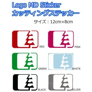 NORTH WEST RIDERS(ノースウエストライダース）　カッティングステッカー　LOGO MD Sticker　ロゴステッカー　12cm×8cm｜dreamy1117