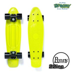 Penny ペニースケートボード 新色 22インチ クラシックスシリーズ LIMEHOLE 0PCL9-22 プラスティック素材 ウィール59mm Abec7 STEEL 正規品｜dreamy1117