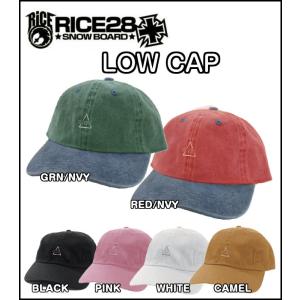 RICE28　ライス28　LOW CAP　帽子　キャップ　ワークキャップ　正規品｜dreamy1117