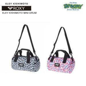 ROXY ロキシー ELEY KISHIMOTO MINI DRUM RBG201302 2WAYショルダーバッグ ドラム型 小型 取り外し可能ショルダーベルトロゴ SPRING 2020モデル 正規品｜dreamy1117