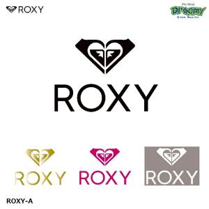 ROXY ロキシー ROXY-A ROA215337 転写ステッカー H10.6cm x W15cm ブランド ロゴ 正規品｜dreamy1117