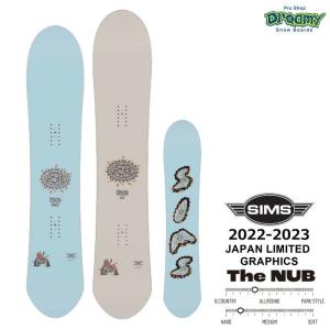 22 23 Sims シムス The Nub Japan Limited Graphics トラディショナルキャンバー ロングノーズツイン フリースタイル 23モデル スノーボード 板 正規品 Sims23wi Nub O Pro Shop Dreamy 通販 Yahoo ショッピング