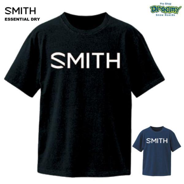 SMITH スミス ESSENTIAL DRY  01130520 Tシャツ 半袖  ロゴ S-XL...