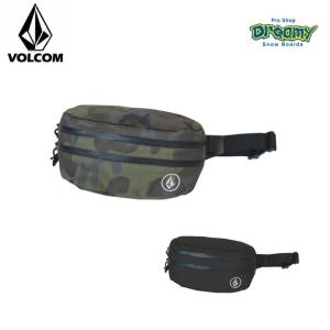 VOLCOM　ボルコム　APAC S32018 WAIST PK　 D65318G1　ウエストポーチ　ボディーバッグ　ウールツイル　ロゴ　2018 FALL/WINTER モデル　正規品｜dreamy1117