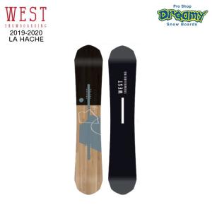 19-20 WEST SNOWBOARD　LA HACHE　可変キャンバー　オールラウンド　フリーラン　パウダー　ウエスト スノーボード　板　2020モデル　正規品｜dreamy1117