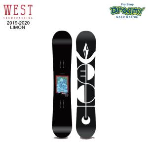 19-20 WEST SNOWBOARD LIMON ツインキャンバー フリースタイル パーク オールラウンド ウエスト スノーボード レディース 板 2020モデル 正規品｜dreamy1117