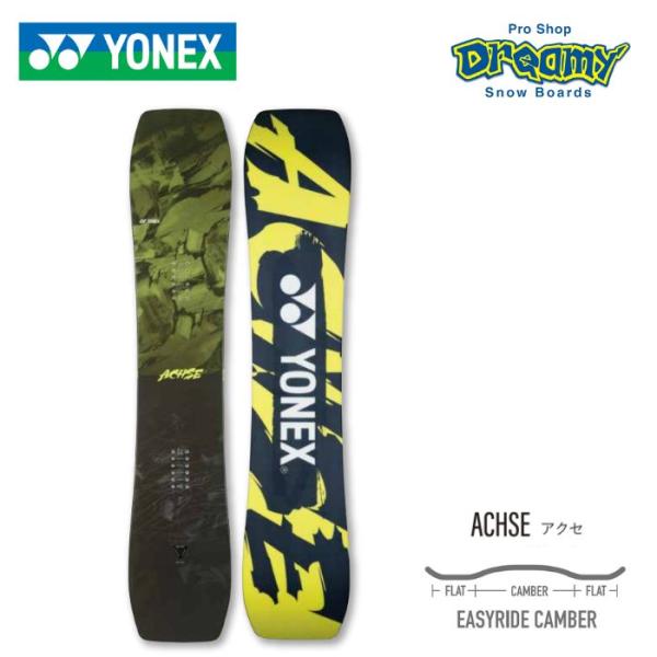 24-25 YONEX ヨネックス ACHSE アクセ AH24 シャインイエロー スノーボード 板...