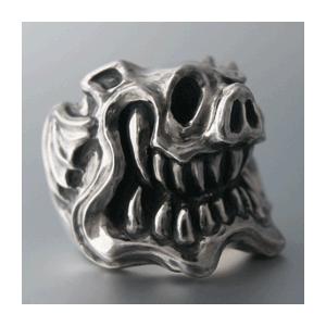 JAP工房 ジャップ工房 SPAWN バイオレーター SIZE:約21号 リング 指輪