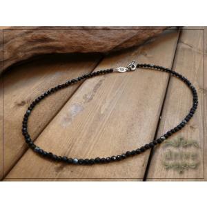 (送料無料) drive　dn-01　オニキスストーンネックレスTバーチェーン　silver925 ...