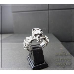 (送料無料)　drive　r-41　ゴスロリスカルミニ　シルバーリング　silver925