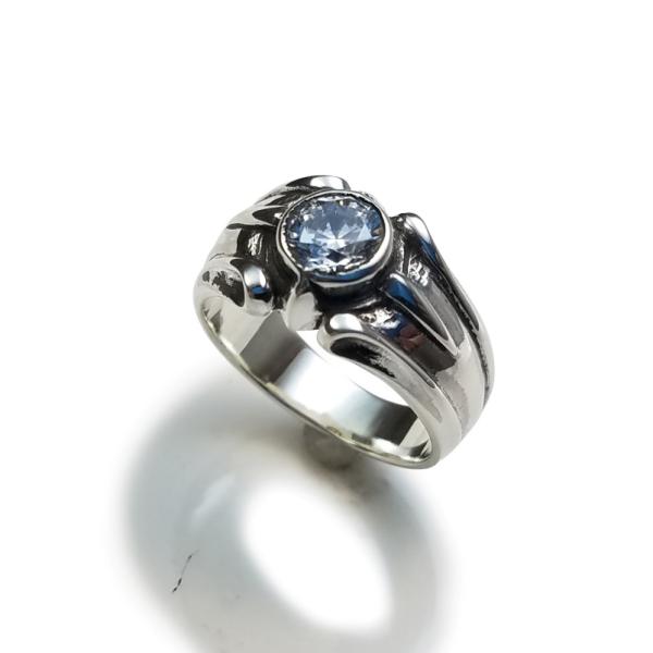 (送料無料)　drive　r-53cz　ジェミニII　ストーンリング　silver925　ジルコニア