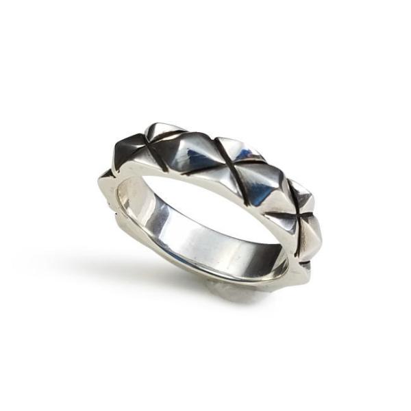 送料無料 ドライヴ dr-057 ダイヤカット シルバーリング メンズ silver925 シルバー...