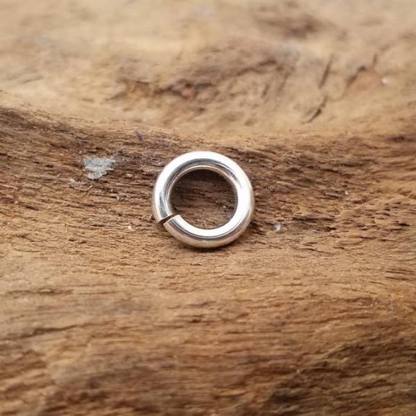 svp-33【線径1.5mm内径5mm】シルバー925 丸カン 1個売り シルバーパーツ silve...