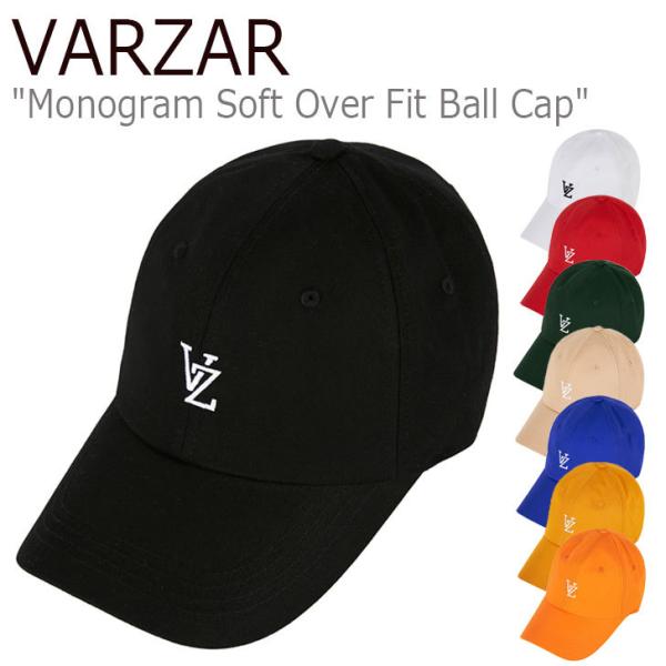 バザール VARZAR 正規販売店 Monogram Soft OverFit Ball Cap モ...