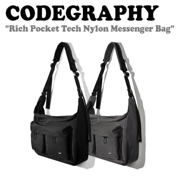 コードグラフィー クロスバッグ CODEGRAPHY Rich Pocket Tech Nylon ...