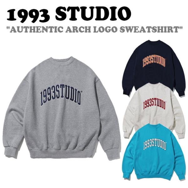 1993スタジオ トレーナー 1993 STUDIO AUTHENTIC ARCH LOGO SWE...