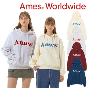 アメス ワールドワイド パーカー Ames Worldwide 正規販売店 BASIC LOGO HOODIE ベーシック ロゴ フーディー 全4色 AM2DFUM409A ウェア｜drescco