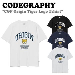 コードグラフィー 半袖Ｔシャツ CODEGRAPHY CGP Origin Tiger Logo Tshirt オリジン タイガー ロゴ Ｔシャツ 全4色 CBCUUTS001 ウェア｜drescco