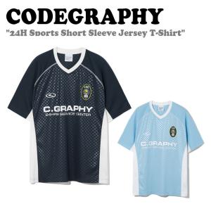 【チョンハ着用】コードグラフィー 半袖Ｔシャツ CODEGRAPHY 24H Sports Short Sleeve Jersey T-Shirt CBDUUTS004 ウェア｜drescco