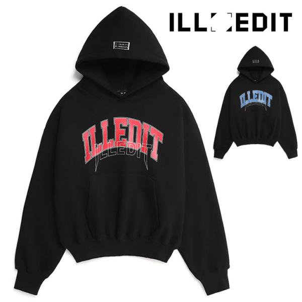 イレディット パーカー ILLEDIT 正規販売店 ILLEDIT ARCH LOGO CROP H...