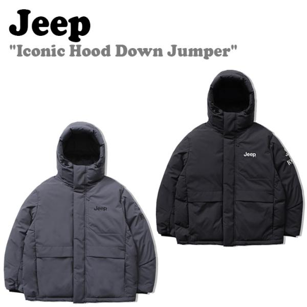 ジープ ダウン Jeep Iconic Hood Down Jumper アイコニック フード ダウ...