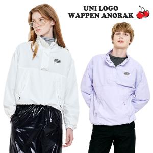 キルシー 韓国 ジャケット KIRSH 正規販売店 UNI LOGO WAPPEN ANORAK ユニ ロゴ ワッペン アノラック 全3色 KURFCWT730M ウェア｜drescco