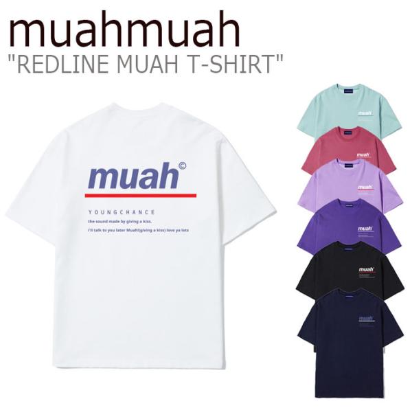 ムアムア Tシャツ muahmuah ムーアムーア メンズ レディース REDLINE MUAH T...