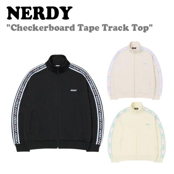 ノルディ ジップアップ NERDY Checkerboard Tape Track Top チェッカ...