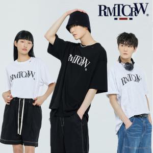 ロマンティッククラウン 半袖Tシャツ ROMANTIC CROWN 正規販売店 RECENT ARCH LOGO TEE SHIRT リーセント アーチ ロゴ 全3色 23RCSUTTSU016WT/BK/LG ウェア｜drescco