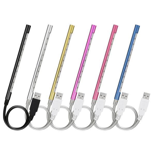 即日出荷 グリーンハウス USB 10LEDライト フレキシブルタイプ ブルー GH-LED10FL...