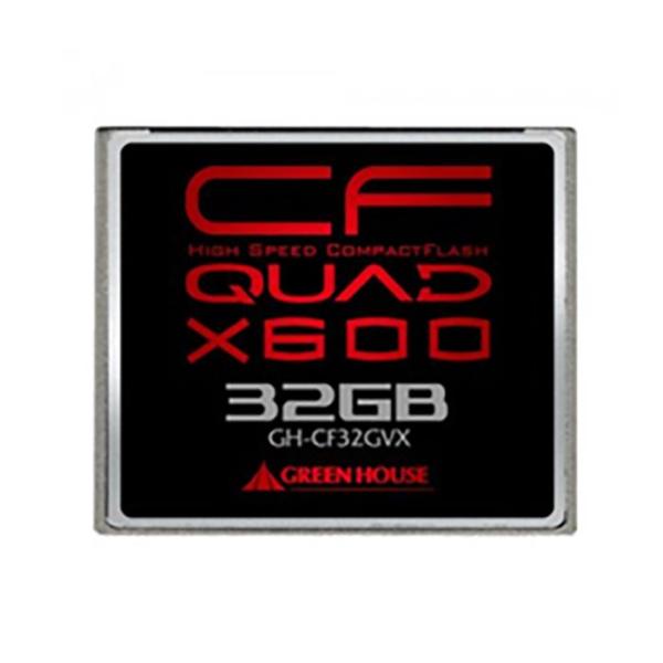 ハイスピードコンパクトフラッシュ 32GB グリーンハウス GH-CF32GVX
