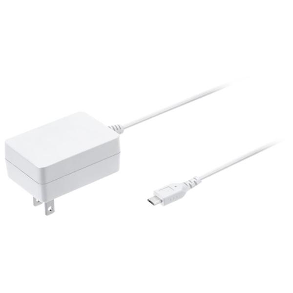 アウトレット（保証なし） オフィスでの充電に！スマートフォンの充電用ACアダプタ ホワイト グリーン...